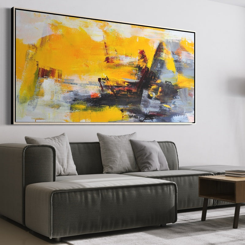 Golden Wilderness 3, Rolled Canvas / 60x120cm