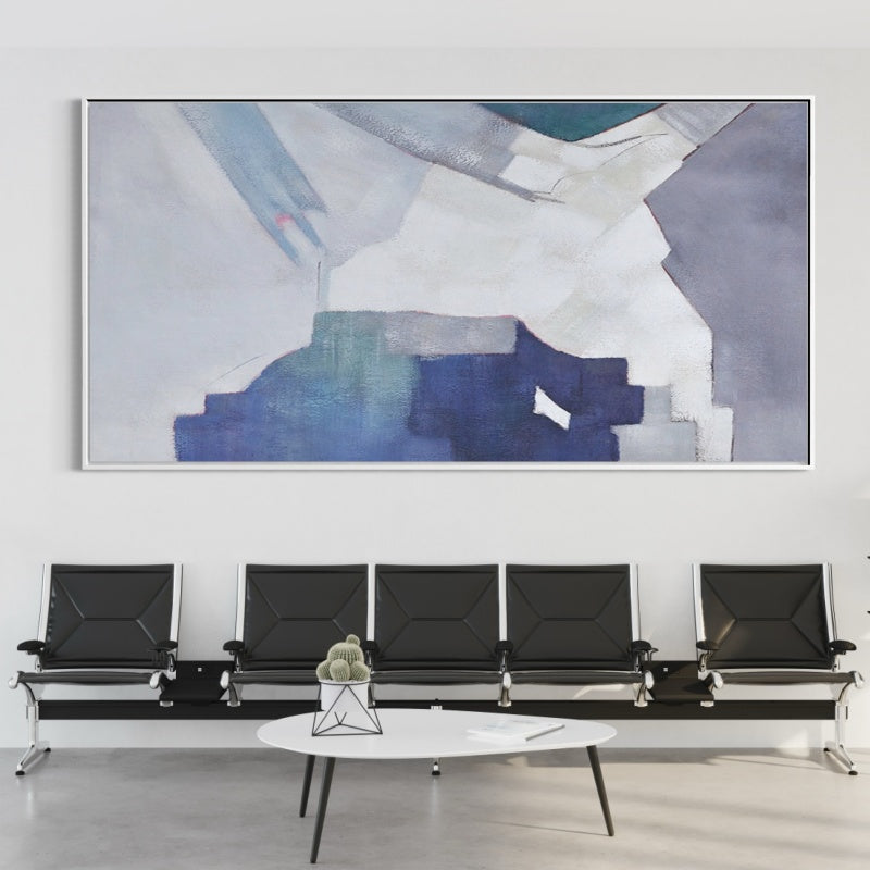 Chaser Of Light 2, Black And Silver / 78x200cm