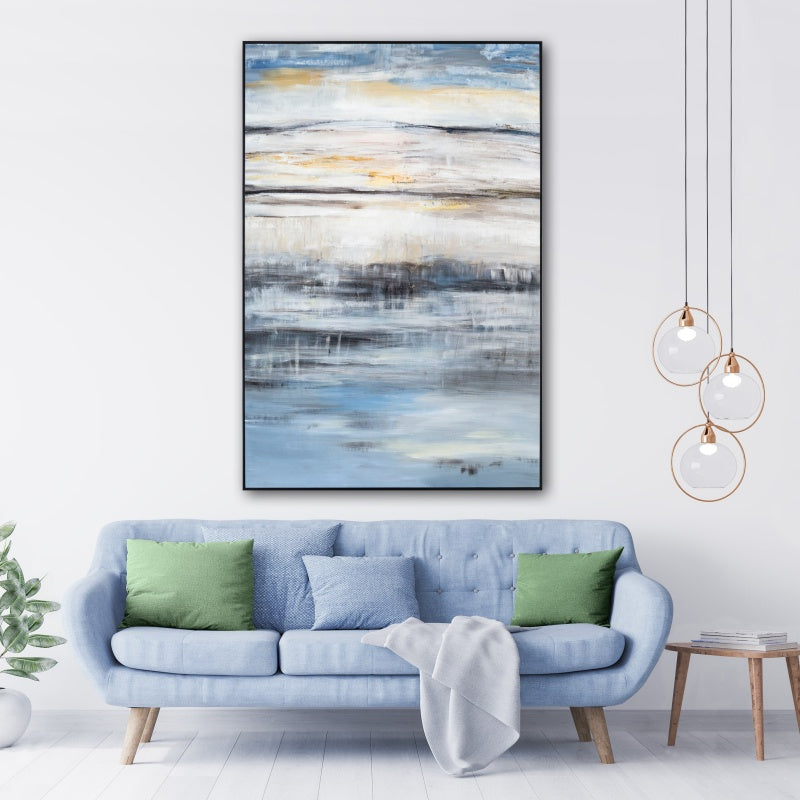 Sunrise, Champagne / 80x120cm