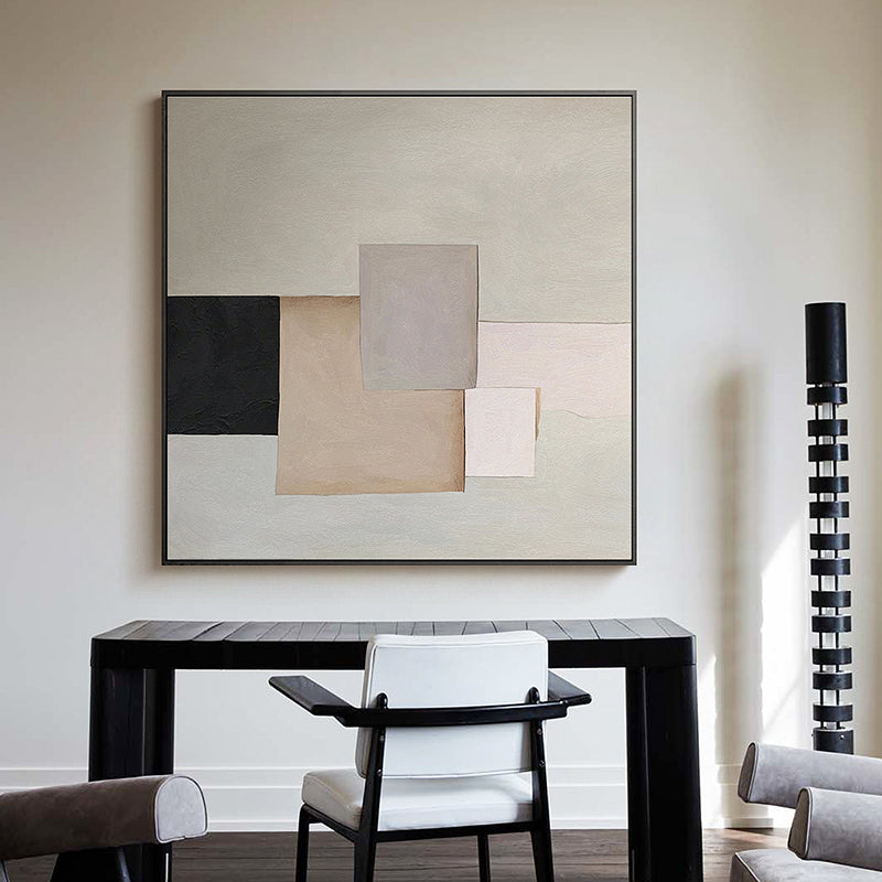 Mid-Century Modern 1, Gallery Wrap (With Bleed) / 180x180cm