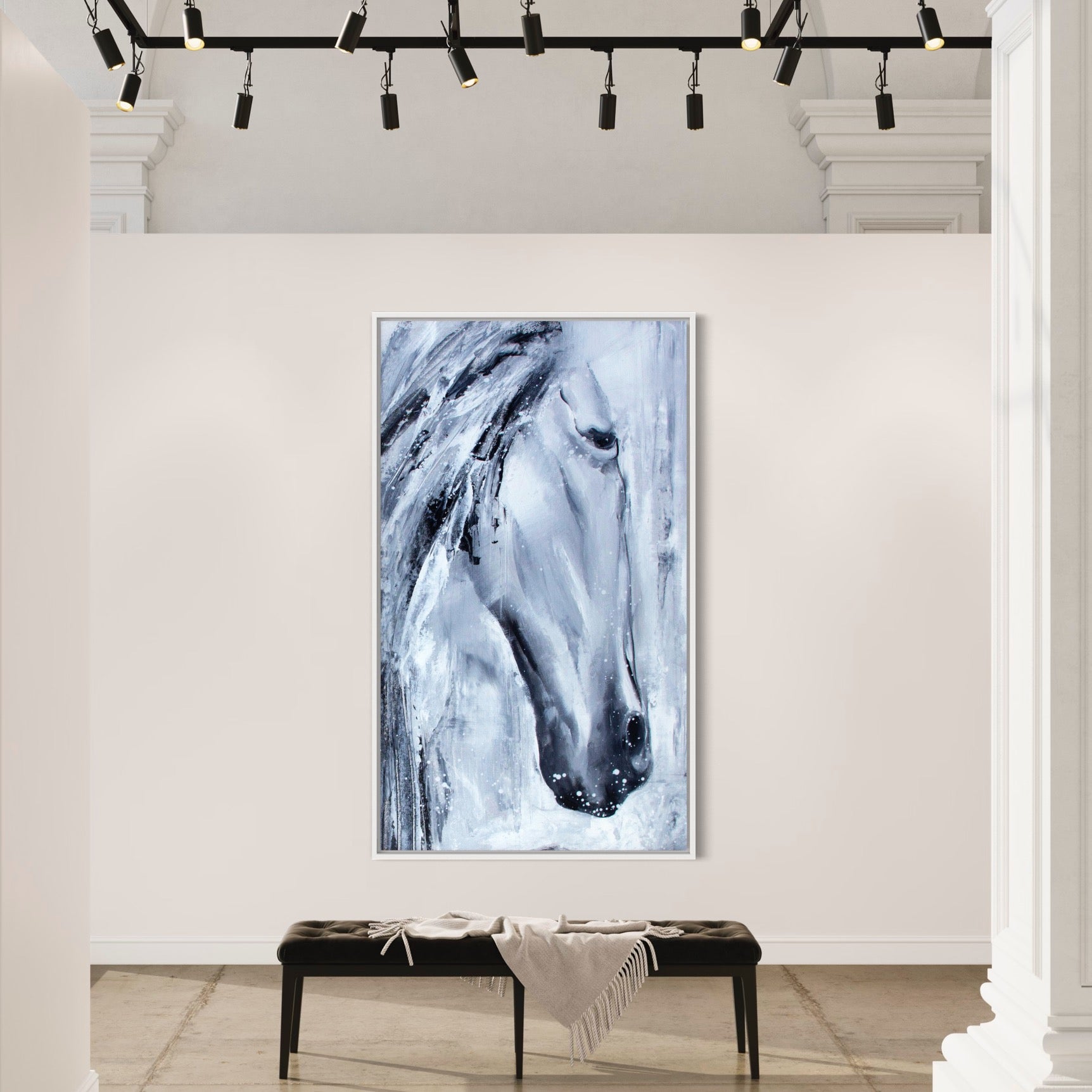 Equine Euphoria, Rolled Canvas / 72x120cm