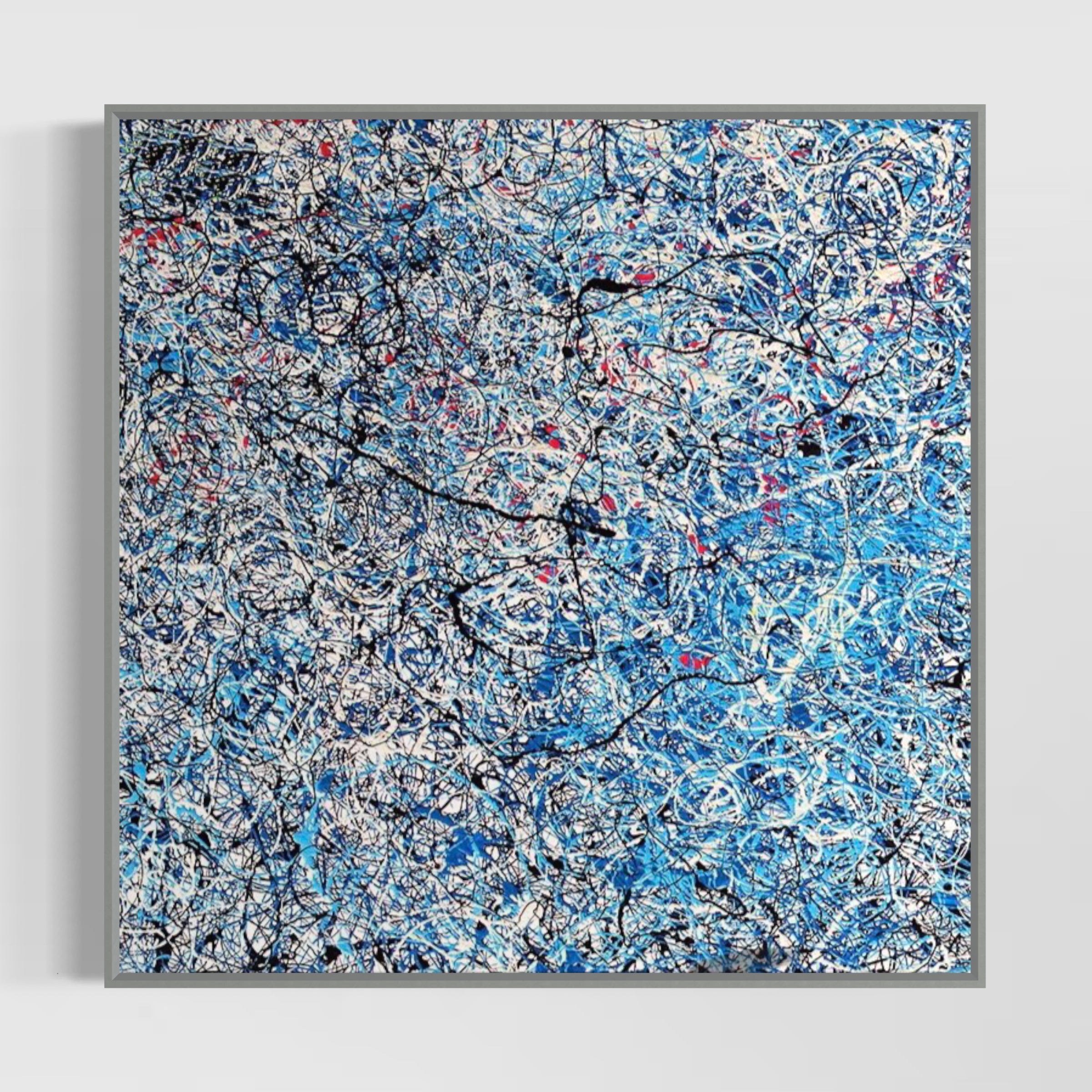 Gentle 1, Rolled Canvas / 100x100cm