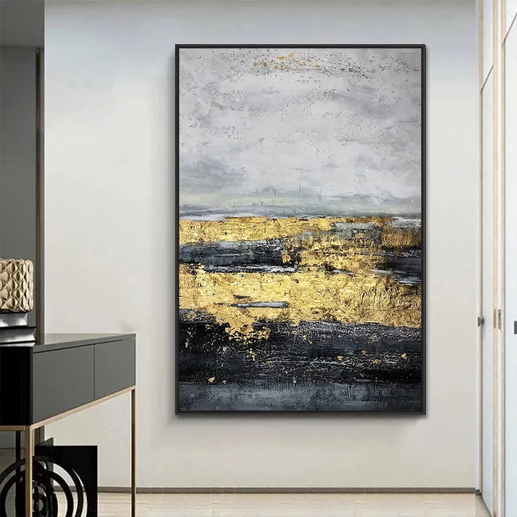 Golden Elysium, Rolled Canvas / 90x120cm