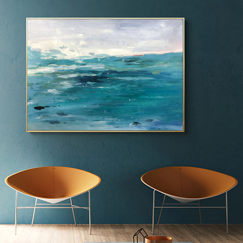 Surf, Black And Golden / 66x100cm