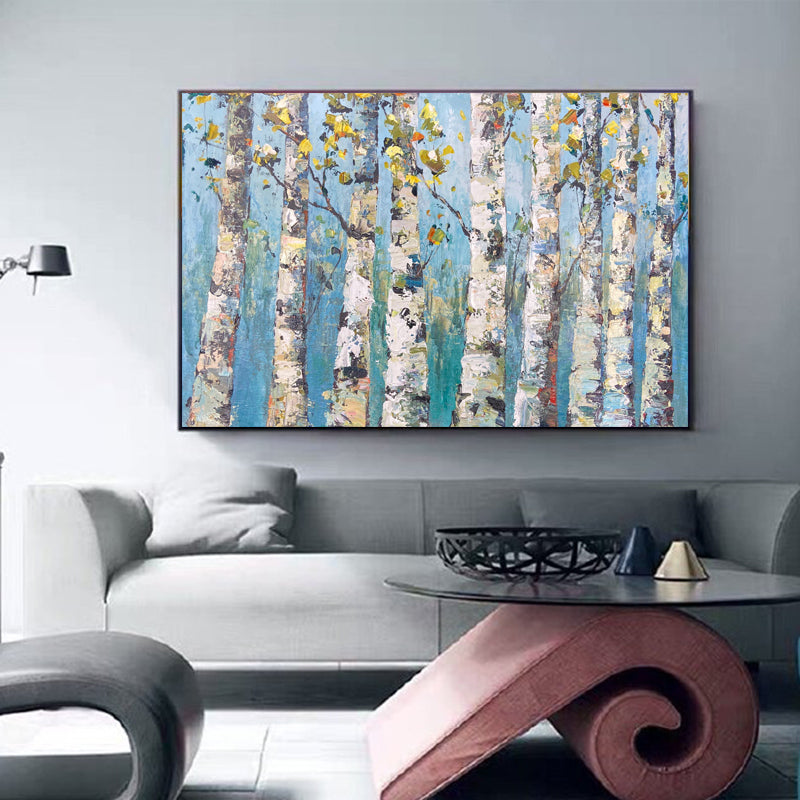 The Season Of Life, Wood (Birch) / 146x220cm