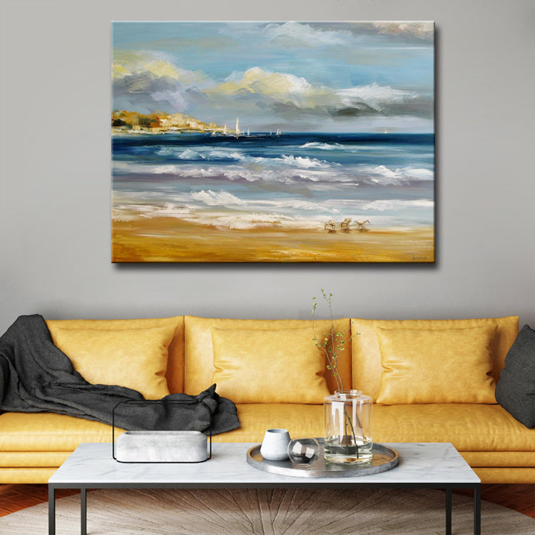 Summer Breeze, Black And Silver / 60x90cm