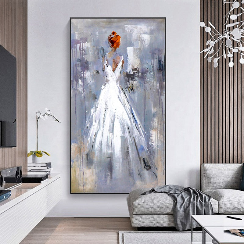 When The Party Is Over , Fashion Farewell , Kline Collective, White / 120x240cm