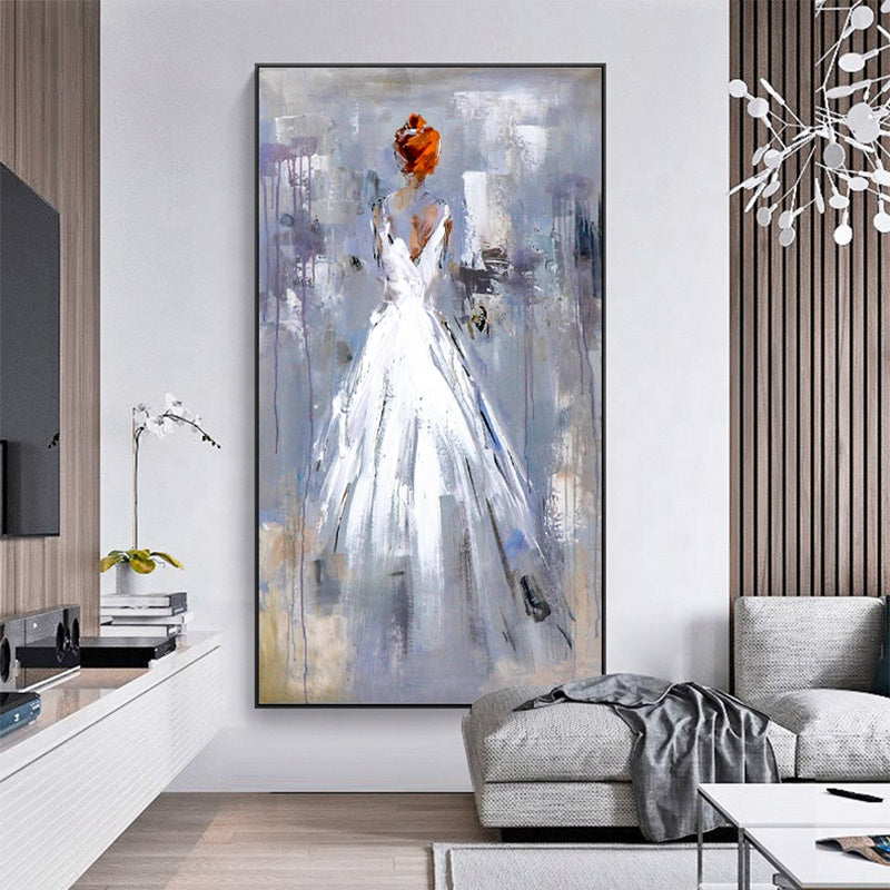 When The Party Is Over , Fashion Farewell , Kline Collective, White / 100x200cm