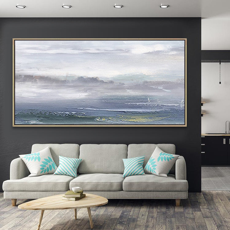 Not Afraid Of Storm, Black And Golden / 100x200cm