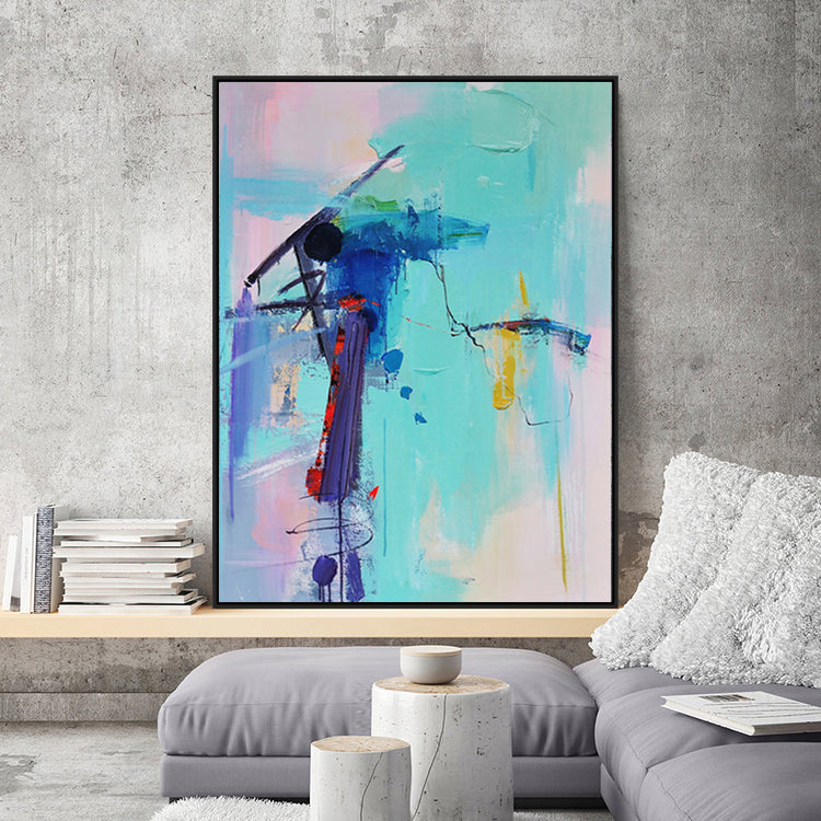 My Heart Is Dancing - Embrace The Joy Of Life's Rhythms, Gallery Wrap (With Bleed) / 135x180cm
