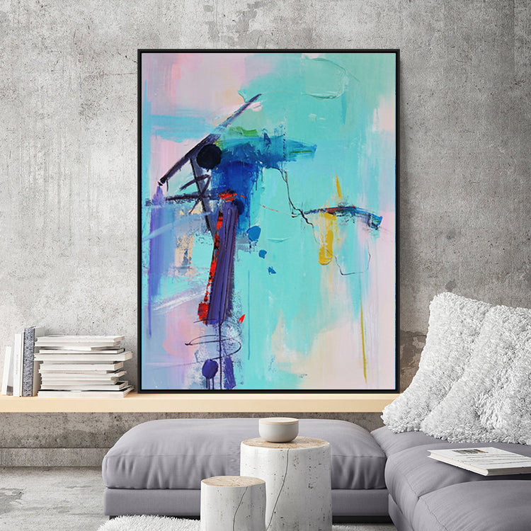 My Heart Is Dancing - Embrace The Joy Of Life's Rhythms, Gallery Wrap (With Bleed) / 180x240cm