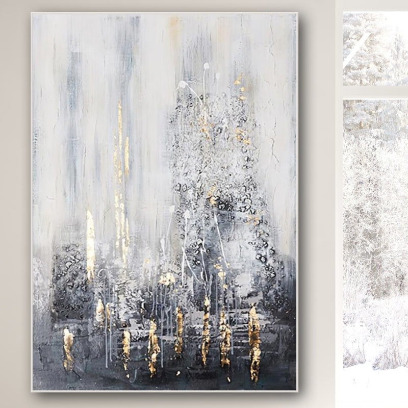 Icy Collection , Cool Fashion , Kline Collective, Silver / 120x180cm