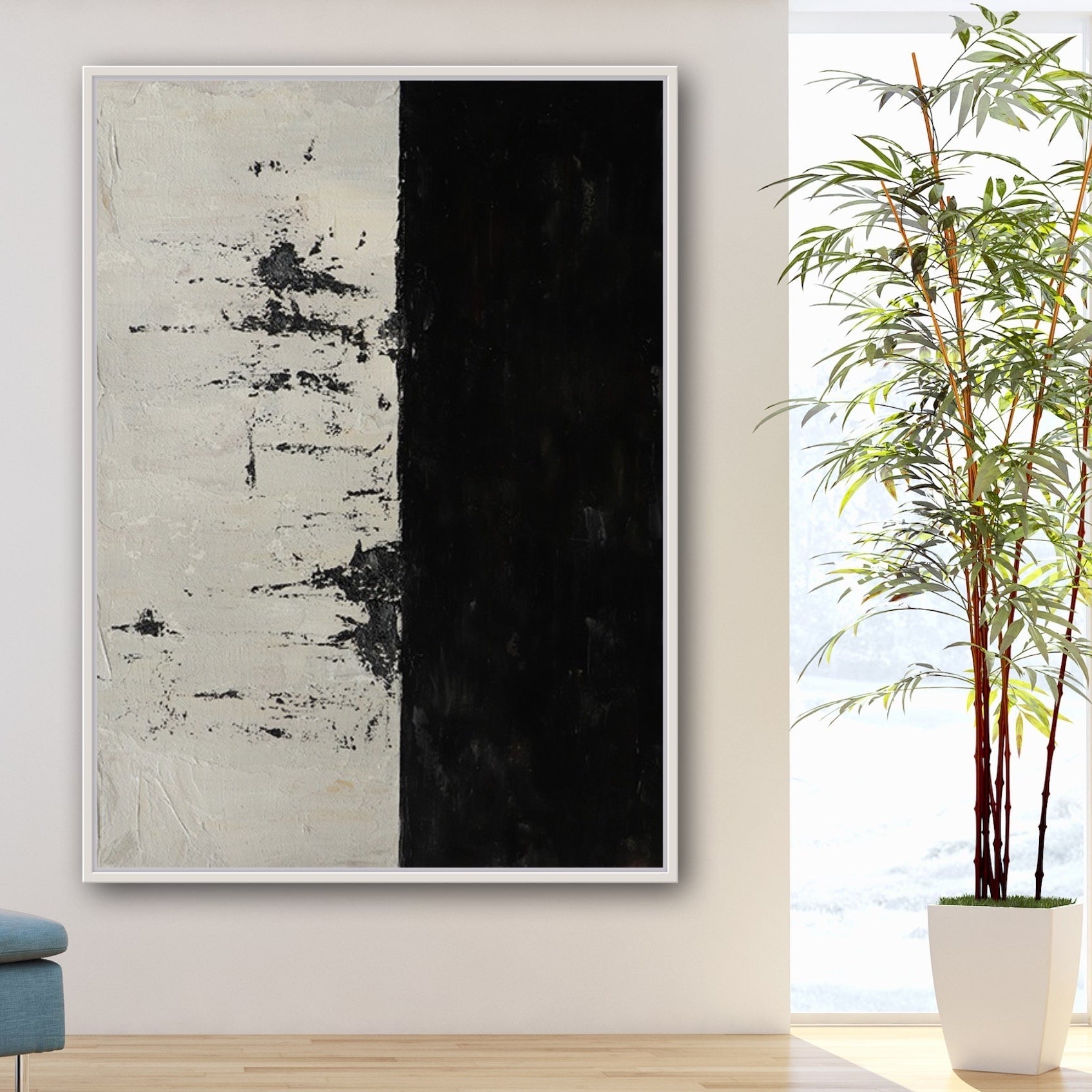 Ovedue, Black / 60x90cm