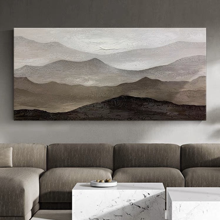 Magical World, Black And Silver / 120x240cm