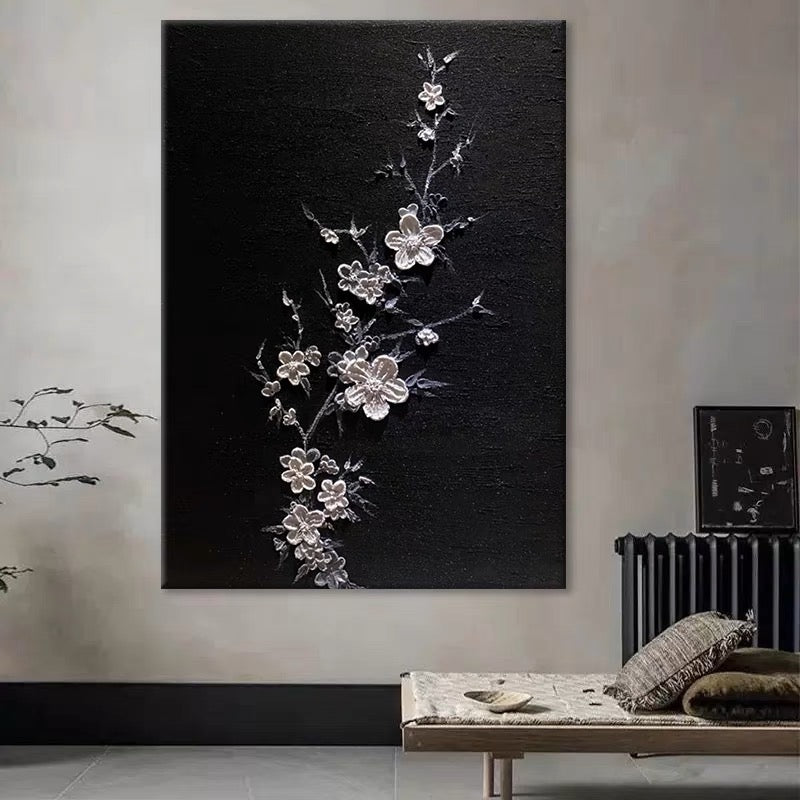 The Renewal, Black And Golden / 100x133cm