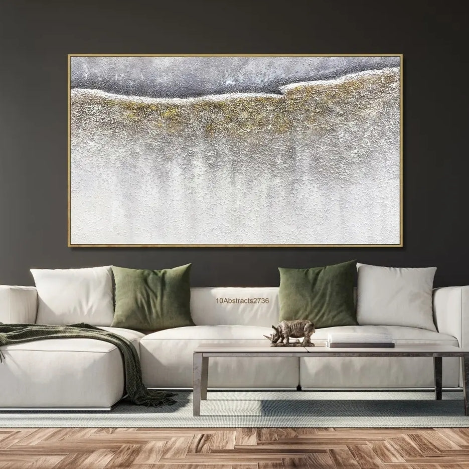 Shining Glory, Black And Golden / 130x240cm