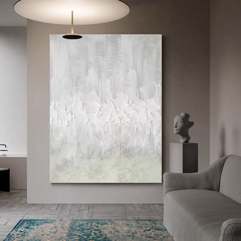 Snow Lines, Gallery Wrap (With Bleed) / 150x200cm