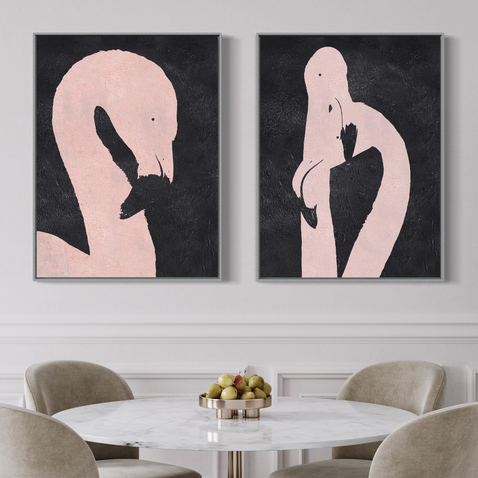 Ugly Duckling, Champagne / 60x90cm / 60x90cm