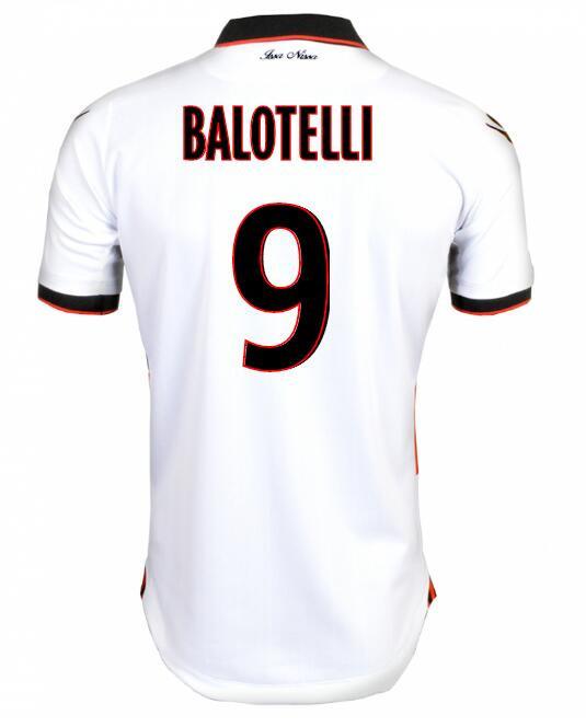 OGC Nice 16/17 Away Jersey Balotelli #9 