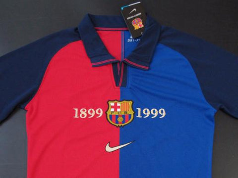 fc barcelona 100th anniversary jersey