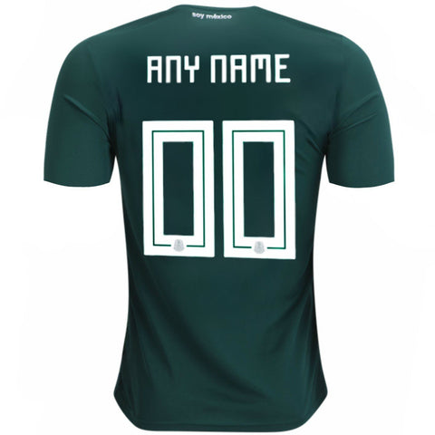 personalized mexico soccer jersey