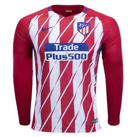 Atletico Madrid 17/18 Home LS Jersey 