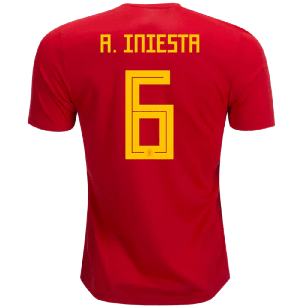 iniesta jersey