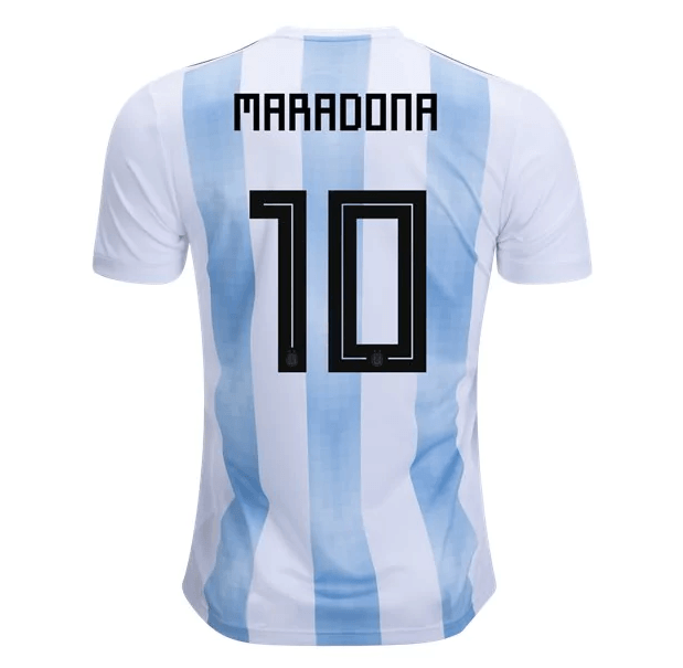 maradona soccer jersey