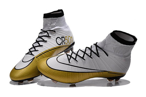 cr7 gold shoes