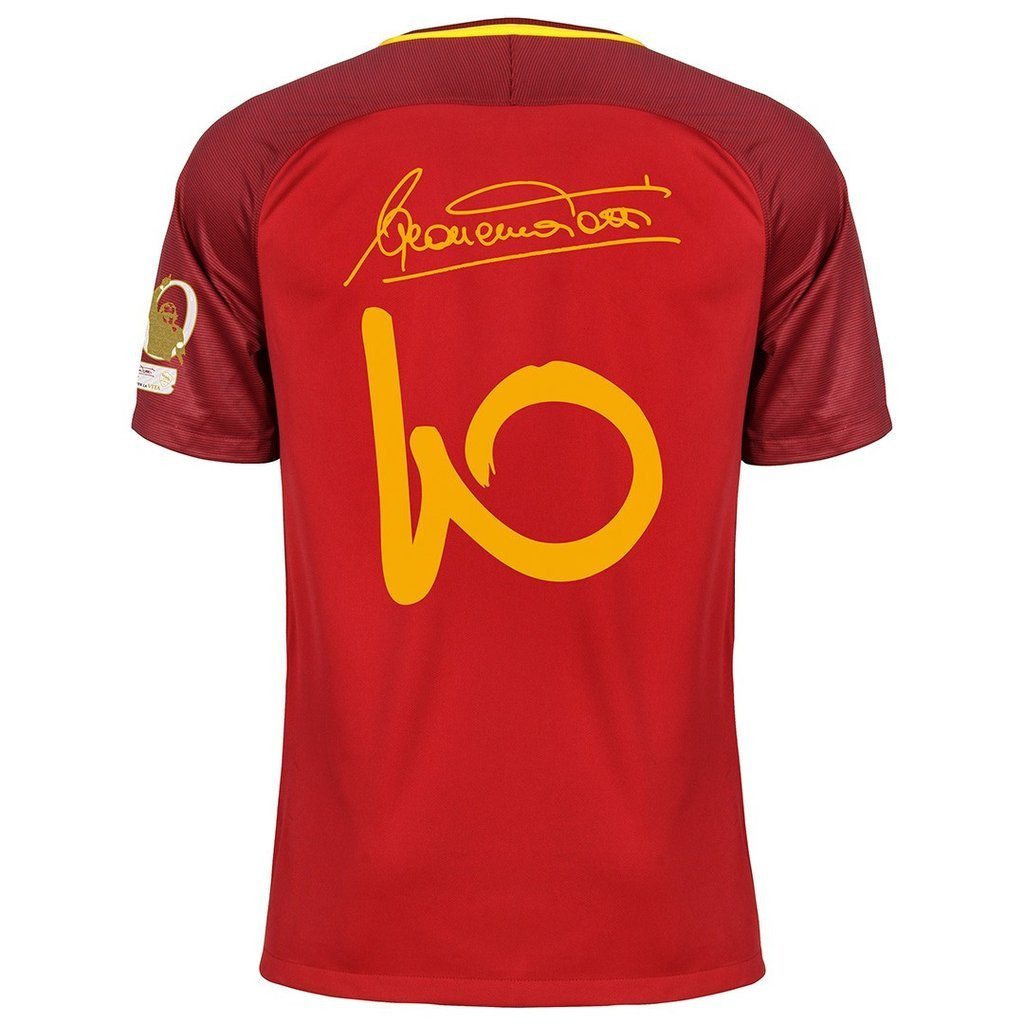 AS Roma 17/18 Home Jersey Totti #10 