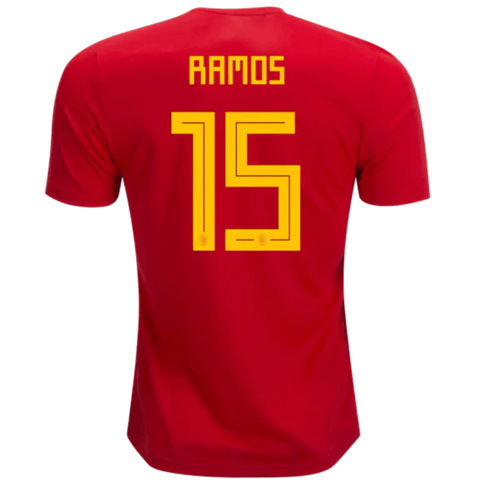 ramos spain jersey