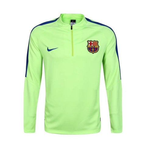 barcelona light green jersey