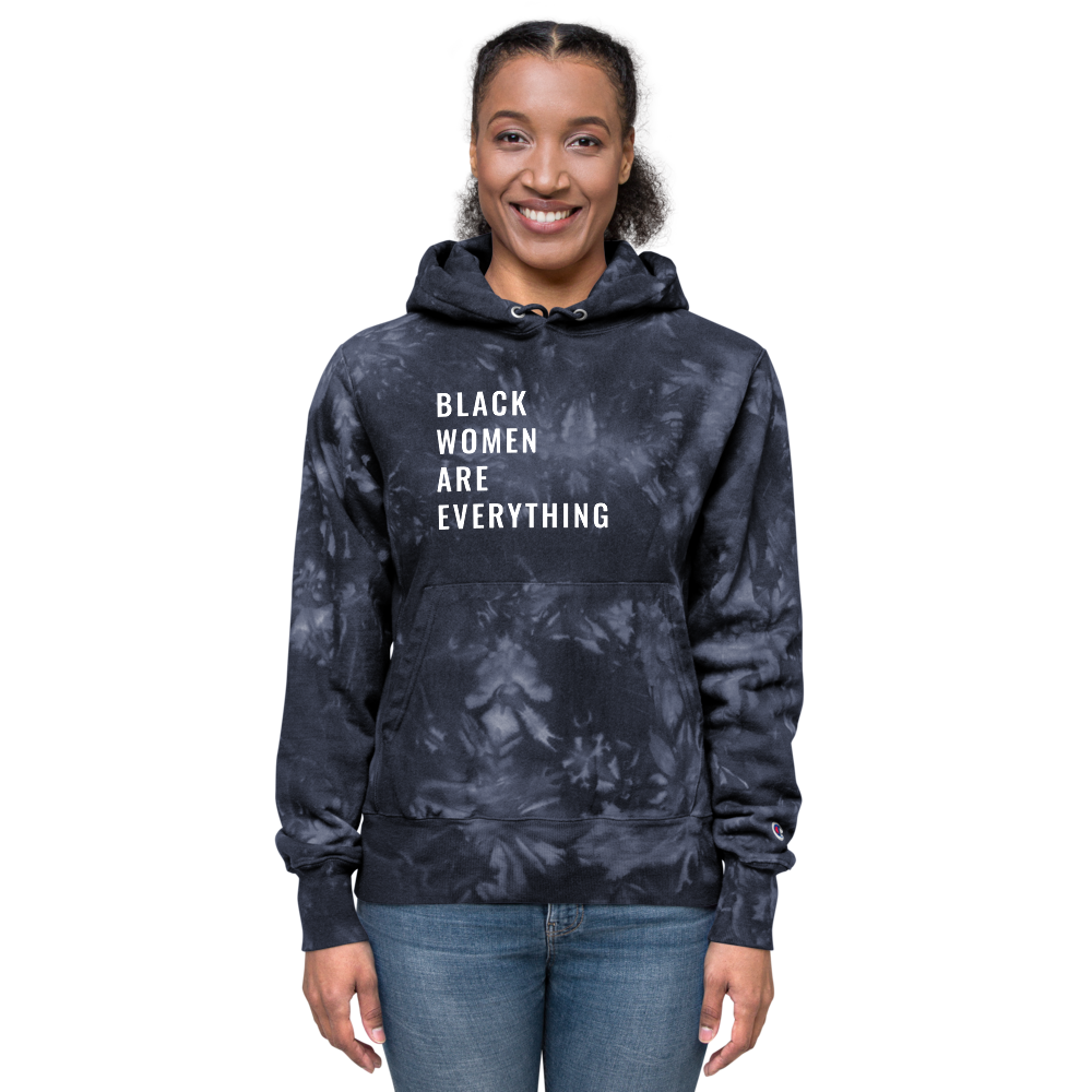 Women Are Tie-Dye Champion Hoodie – Aggravated Youth