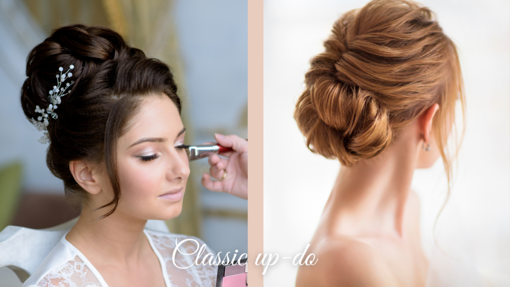 Classic up-do hairstyles
