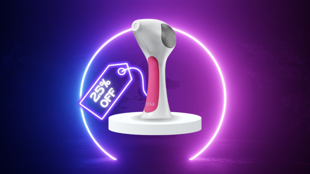 Hair Removal Laser 4X: 25% off plus a FREE gift-boxed bundle