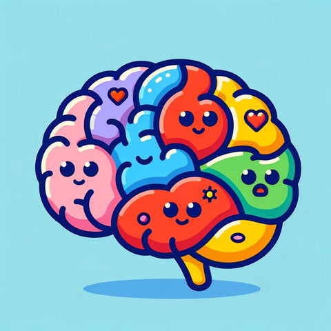 a happy brain because of slime