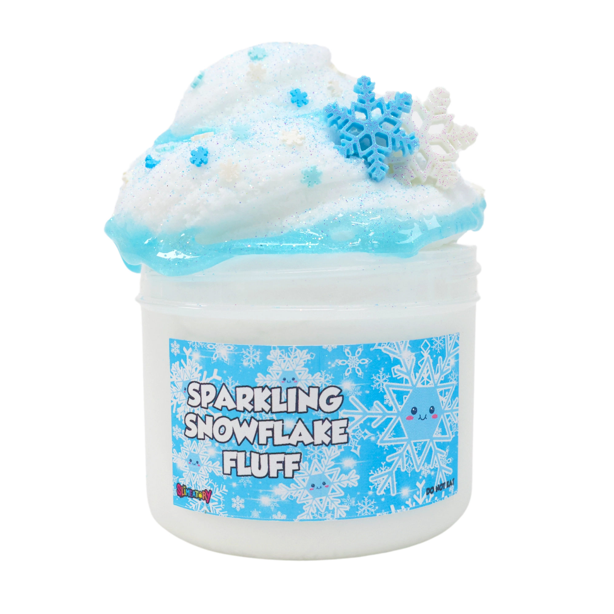 Sparkling Snowflake Fluff 8oz Cloud Fluff