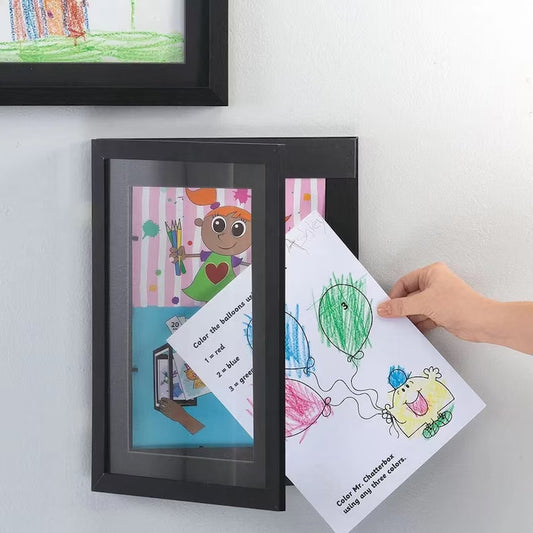 Kid’s Artwork Frame | Display Store, Archive | Children’s Artwork Storage |  Wall Art Gallery