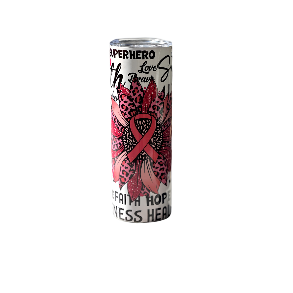 Pink Ribbon Tumblers