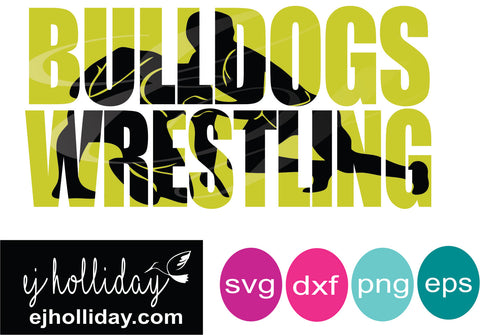 Download Bulldogs wrestling knockout svg dxf eps png Vector Graphic ...