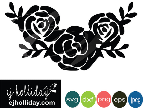 Download Flowers svg eps jpeg jpg png dxf Graphic Design Digital ...