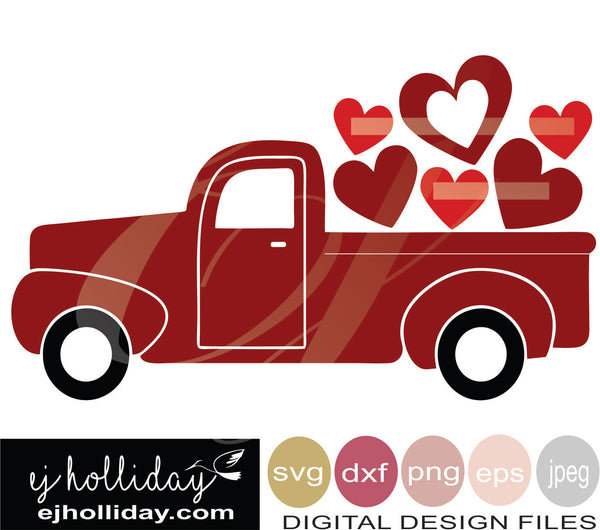 Free Free 178 Svg Truck With Hearts SVG PNG EPS DXF File