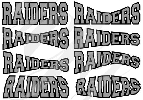 Download Template Cricut Raiders Logo Svg