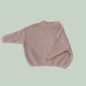 Knit Sweater - Lilac Ash - Loch and Ali's Children's Boutique