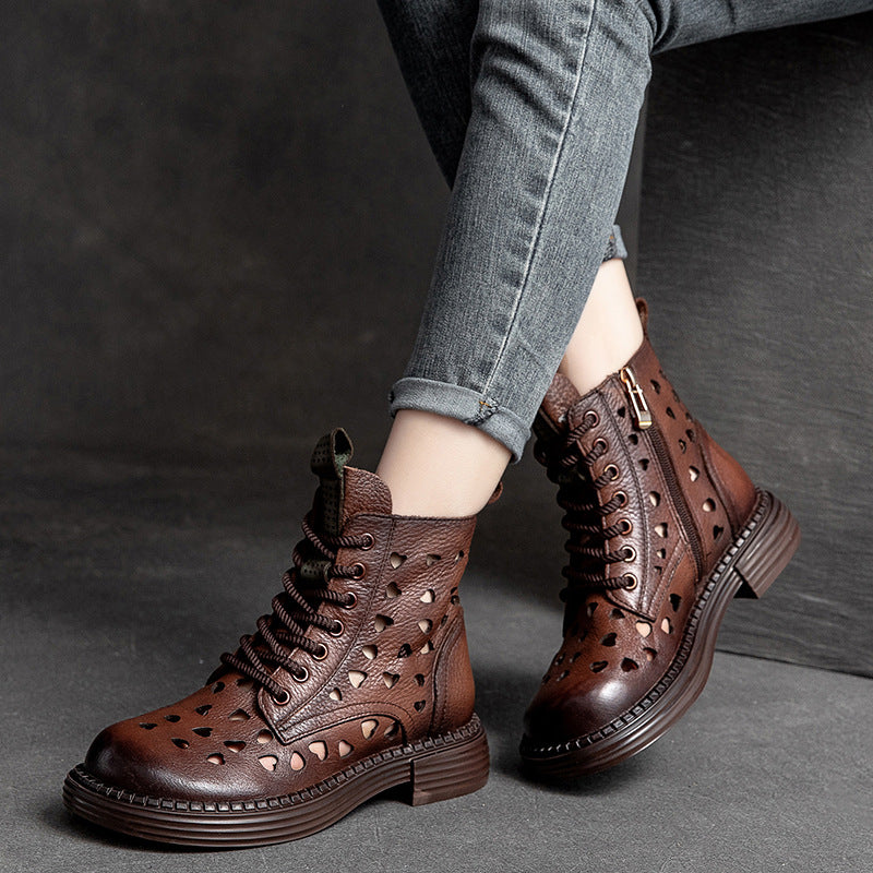 women leather boots