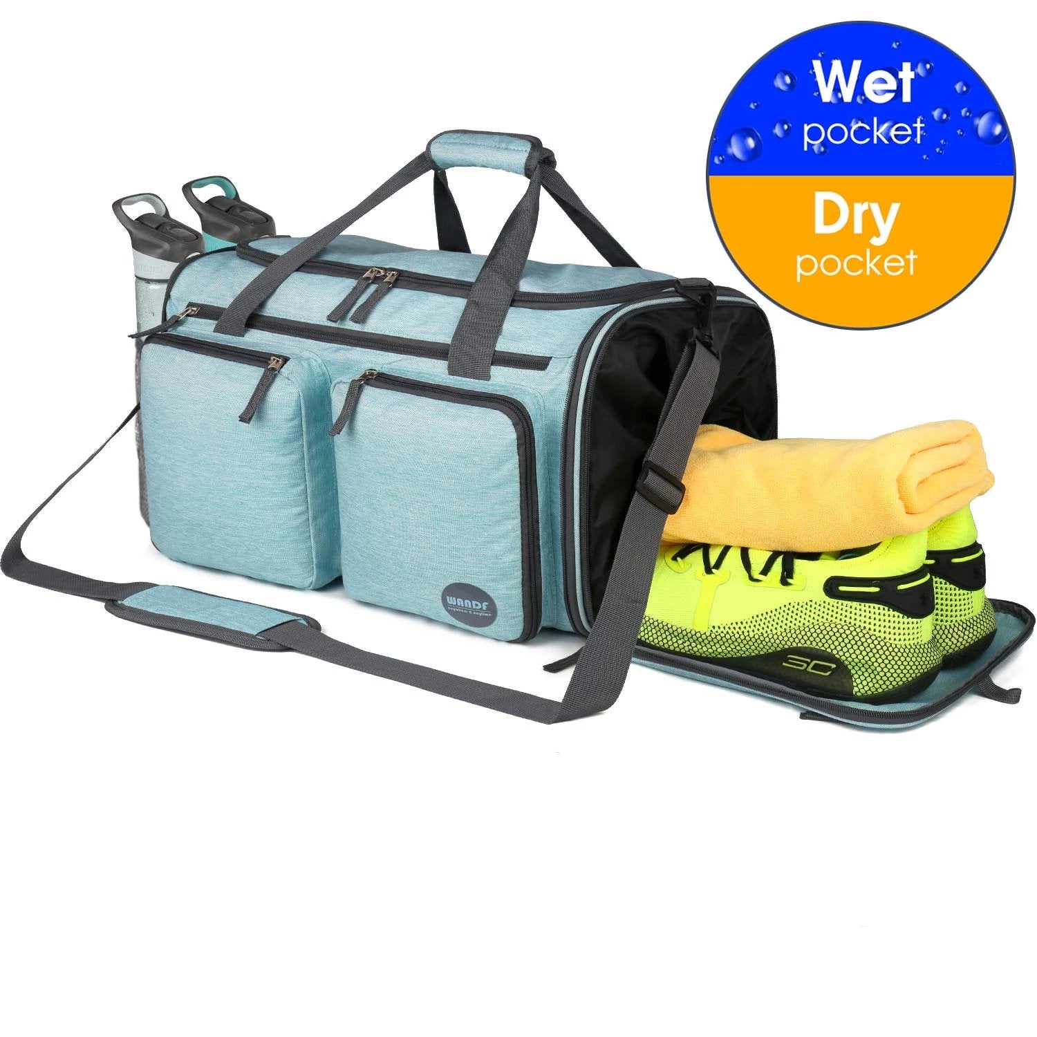 Sports Gym Travel Duffel Bag-image-22