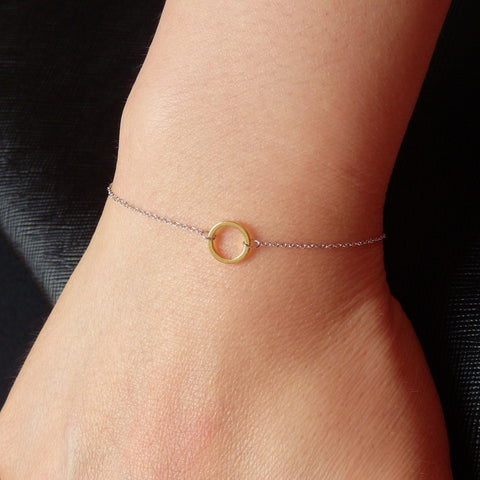 women's gold and silver bracelets