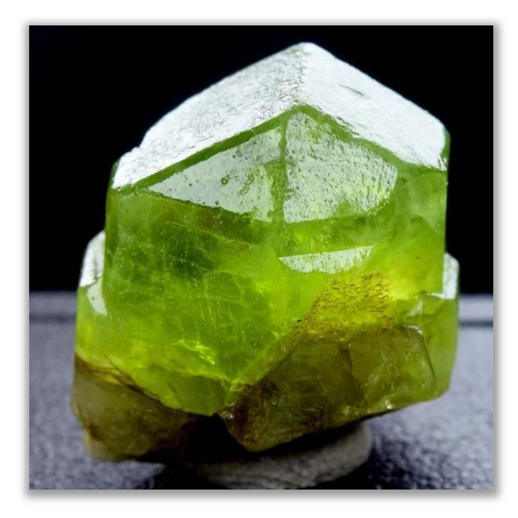 Natural Peridot Crystal from Supat Mine Pakistan