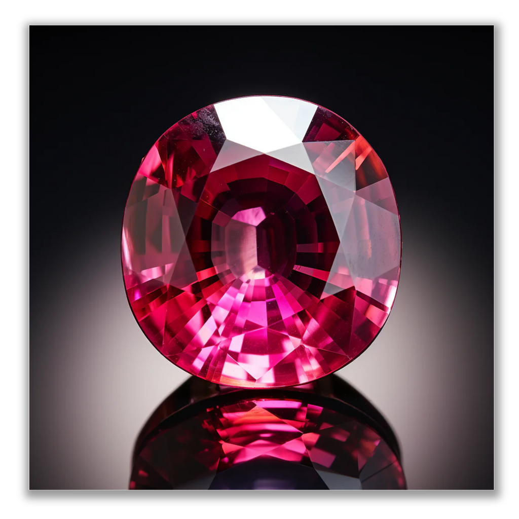 Pink and Red Topaz