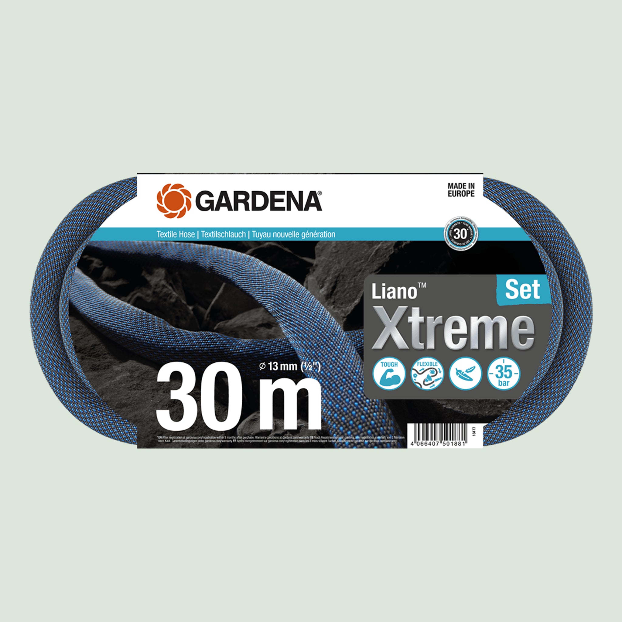 Liano Xtreme hageslange 30m